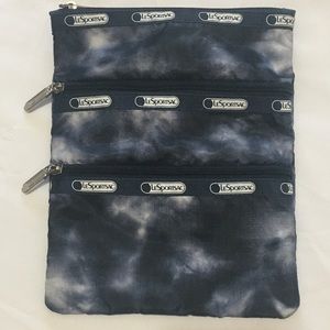 🌸 3/$20 🌸 Lesportsac 3 zipper bag